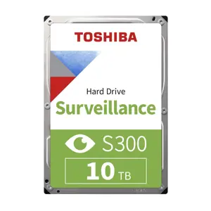 Toshiba S300 Surveillance internal hard drive 10 TB 7200 RPM 256 MB 3.5" Serial ATA III
