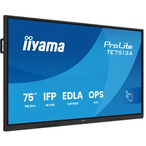 Touch Monitor IIYAMA 189.3cm (75") TE7513A-B1AG