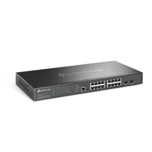 TP-LINK 16-Port 2.5G and 2-Port 10GE SFP+ L2+ Managed switch / switch with 8-Port PoE+