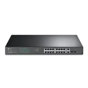 TP-LINK 18-port Gigabit switch with 16-Port PoE+ port