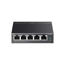 Stolni mrežni prekidač s 5 Gigabitnih priključaka i 4 PoE+ priključaka, TP-LINK, TL-SG1005P (4x PoE+, 5x Gigabitni priključak)