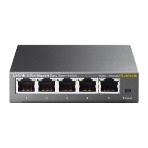 TP-Link 5-port Gigabit Easy Smart preklopnik (Switch), 5×10/100/1000M RJ45 ports, metalno kučište
