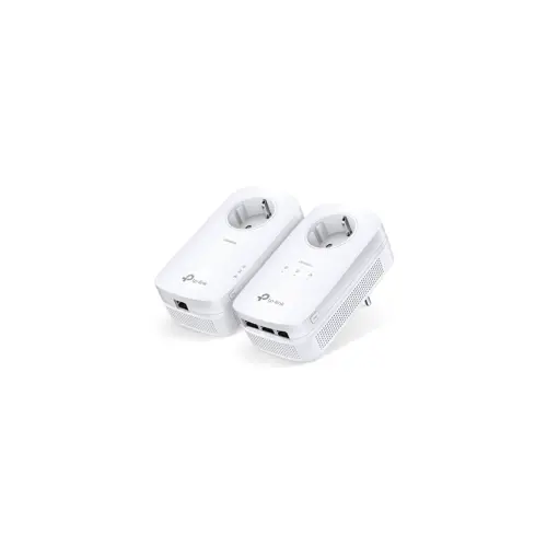 Mrežni adapter TP-LINK AV1300 - Gigabit Passthrough S (brzina prijenosa do 1300 Mbps, 2x Gigabit Ethernet port, podrška za 2x2 MIMO)