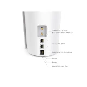 TP-Link Deco X50-5G (1 pack) Mesh AX3000 Wi-Fi 6, 2.5 Gbps port