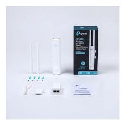 TP-Link EAP225-Outdoor AC1200 dvopojasna vanjska pristupna točka/ 867 Mbps na 5 GHz + 300 Mbps na 2,4 GHz/ 1 Gigabit LAN/ 802.3af PoE i pasivni PoE/ 2 vanjske antene/ IP65/MU-MIMO