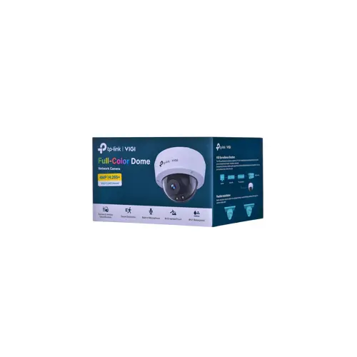 Mrežna kamera TP-LINK VIGI C240 (4 MP, 4mm, IP67, IK10, H.265+/H.265/H.264+/H.264, MicroSD do 256 GB)