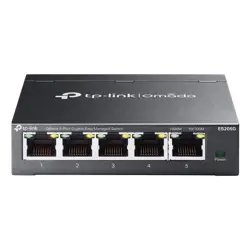 Switch TP-LINK Omada ES205G Managed Gigabit Ethernet (10/100/1000) crni