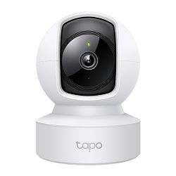 TP-LINK Tapo C212 Home Security Wi-Fi Camera, 2K 3MP, 2.4 GHz, WPA/WPA2-PSK, 128-bit AES encrypt. with SSL/TLS security, PAN/Tilt View: 360° horizon., 113° vertic., Built-in microph. and speaker, mic