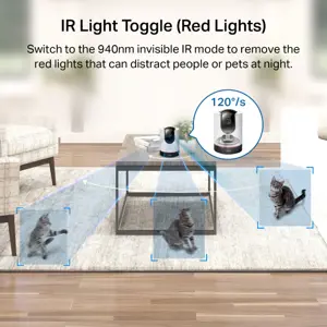 TP-Link Tapo C225 Pan/Tilt AI Home sigurnosna Wi-Fi kamera