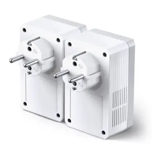 TP-LINK TL-PA4010P KIT AV600 Powerline Adapter with socket