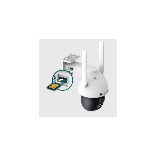 Mrežna kamera TP-LINK VIGI 4MP Outdoor Full-Color 4G/LTE Pan Tilt Network Camera (do 2560X1440 H.265+ 30fps)