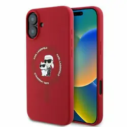 TPU Karl Lagerfeld maska za iPhone 16 KLHMP16SSCMKCRHR