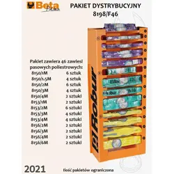 Trake za vezanje Beta s prikazom, ROBUR (46 komada)