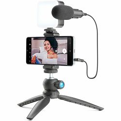 Tripod CELLULARLINE, Vlogger Kit bluetooth