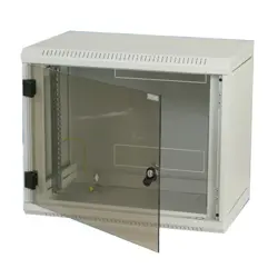 Triton Delta B4S 19" Rack Wall-mount 12U/400 glass door Wall mounted rack Grey