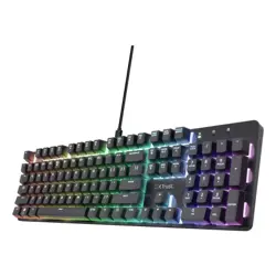 Trust GXT 871 Zora keyboard Gaming USB QWERTY US English Black