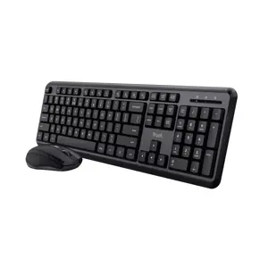 Trust TKM-350 keyboard Mouse included Universal RF Wireless Black