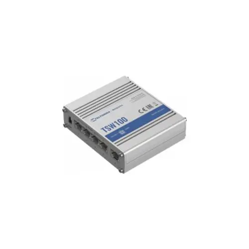 TSW100 Ethernet PoE Switch Teltonika