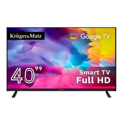 TV KRUGER&MATZ D-LED KM0240FHD-SA Google TV (102 cm, Full HD, HDR, Smart TV, DVB-T/T2/C/S/S2, H.265 HEVC)