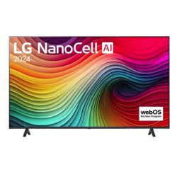 TV LG 65NANO82T3B (165cm, 4K UHD, NanoCell, Smart TV, HDR10, DVB-T/T2/C/S2/S)