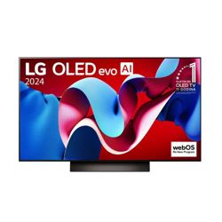 TV LG OLED evo OLED55C41LA WebOS (140 cm, 4K Ultra HD, Dolby Atmos, HDR10, HLG, Smart TV, DVB-T2/C/S2)