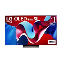 TV LG OLED evo OLED65C41LA WebOS (165 cm, 4K Ultra HD, HDR10, AI Picture Pro, AI Sound Pro, Smart TV, DVB-C/T2/S2)
