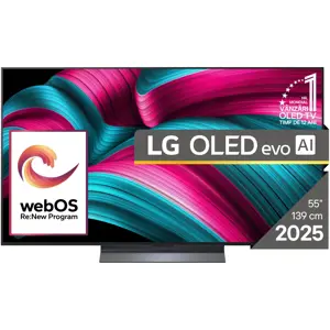 TV LG OLED55C51LA (140 cm, 4K UHD, OLED, Smart TV, DVB-T/T2/C/S2/S)