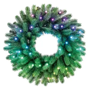 twinkly-pre-lit-wreath-50-rgb-led-green-wire-plug-type-c-77514-oswtwkolc0061.webp