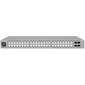 Ubiquiti 48-port, Layer 3 Etherlighting switch with 2.5 GbE, 16x 2.5 GbE RJ45 ports, 32x  GbE RJ45 ports, 4x 10G SFP+ ports