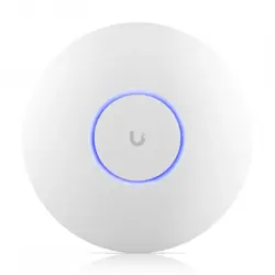 Ubiquiti U7-Pro-Max Ceiling-mounted WiFi 7 AP with 8 spatial streams, 6 GHz support, and a dedicated spectral scanning engine for interference-free WiFi in demanding, large-scale environments