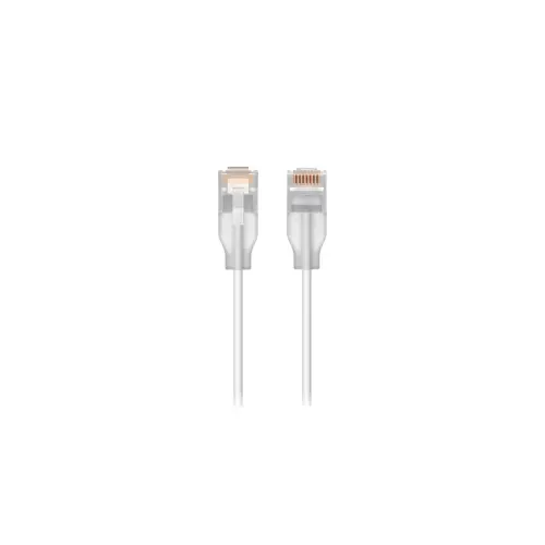 Ubiquiti UACC-Cable-Patch-EL-0.15M-W networking cable Translucent, White Cat6