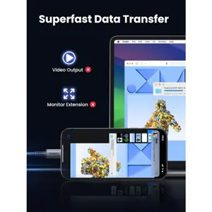 Ugreen 60W USB-C to USB-C charging cable, 2M