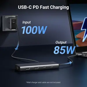 UGREEN 8in1 USB-C 4K docking station, 100W PD