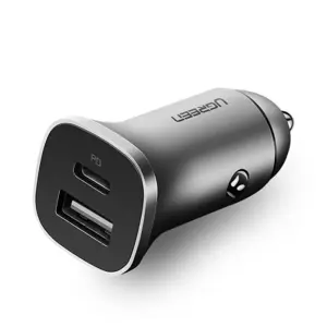 ugreen-car-charger-usb-usb-c-pd-18w-gray-box-75808-e0013669.webp