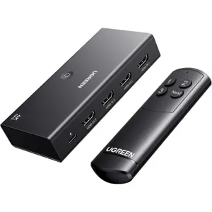 Ugreen HDMI stikalo 4K@60Hz, razdelilnik 3 v 1 s HDR+ podporo