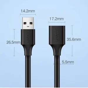 ugreen-kabel-przedluzacz-przejsciowka-usb-30-zenski-usb-30-m-15104-kbaugrusb0100.webp