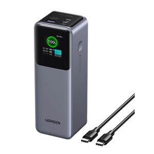 Ugreen portable rechargeable battery 25,000mAh, 200W with smart digital display