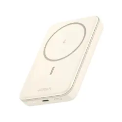 UGREEN prijenosni punjač 10.000 mAh, bežično punjenje do 15W, USB-C, Power Delivery do 20W, bijeli