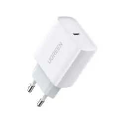 UGREEN punjač, 20W, USB-C PD, bijeli