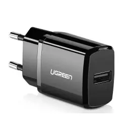 UGREEN punjač, 2,1A, USB-A, crni