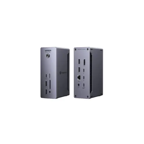 UGREEN Revodok Max 13u1, DisplayPort, Thunderbolt 4, USB-C, RJ45, čitač kartica TF/SD, 3.5mm