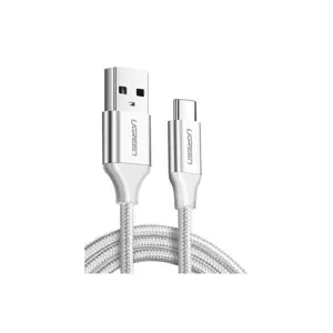 UGREEN USB 2.0 A to USB-C cable 2m (white) - polybag
