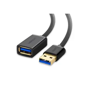 Ugreen USB 3.0 extension (M to F) black 3m - polybag