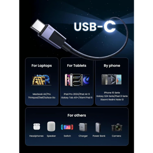 Ugreen USB-C on USB-C Filling Cable 240W, 1m