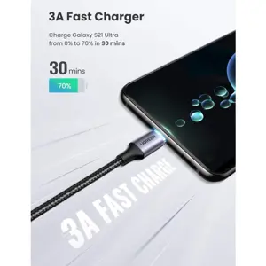 Ugreen USB-C to angled USB-C cable 60W 3M