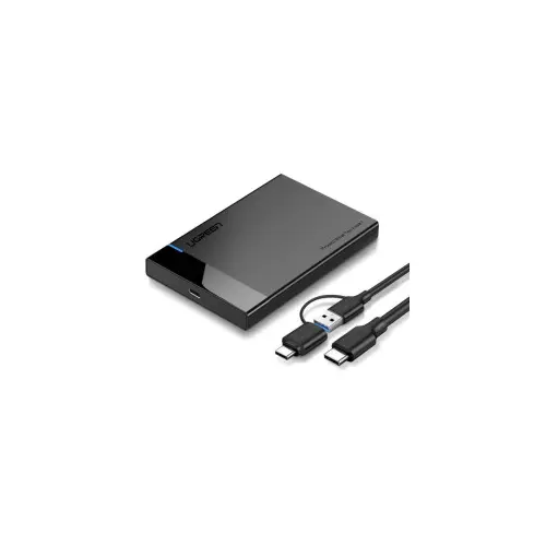 UGREEN vanjsko kučište, 2.5", HDD, SATA, USB 3.0 + USB-C na USB-C 3.1