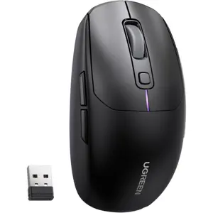 Ugreen Wireless Mouse 5000 DPI 2.4G+BT - Black