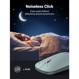 Ugreen wireless silent, thin and light mouse 2.4GHz, 400DPI green - box