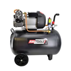 Uljeni kompresor AWTOOLS ZVA-50L V (kapacitet 370/min, spremnik 50l)