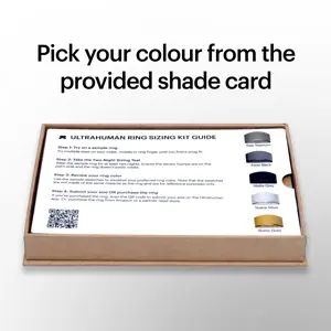 Ultrahuman Ring Air Sizing Kit with Swatches